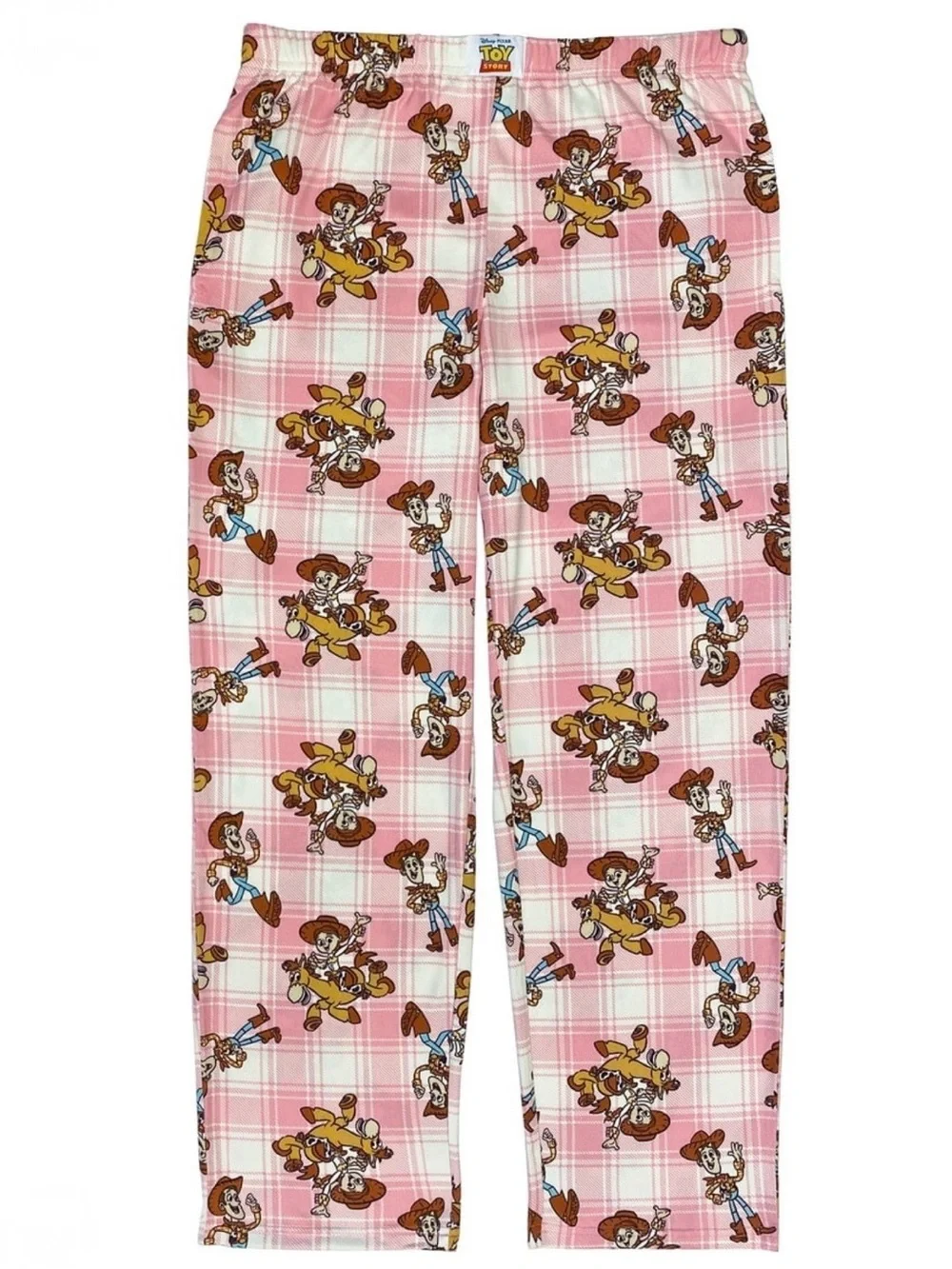 Toy Story Women’s Jesse & Bullseye Hacci Knit Wide Leg Sleep Pants Size 2X